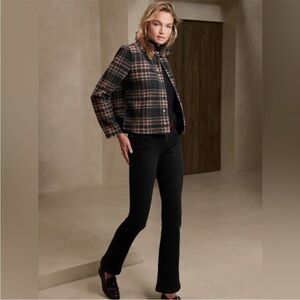 NWT! Banana Republic Black Low-Rise Bootcut Jean - Size 31/12 🩷